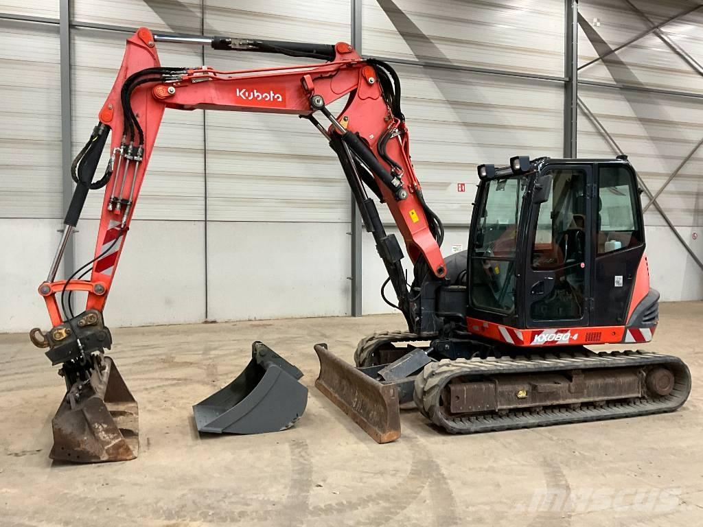 Kubota KX 080-4 Midikaivukoneet 7t - 12t