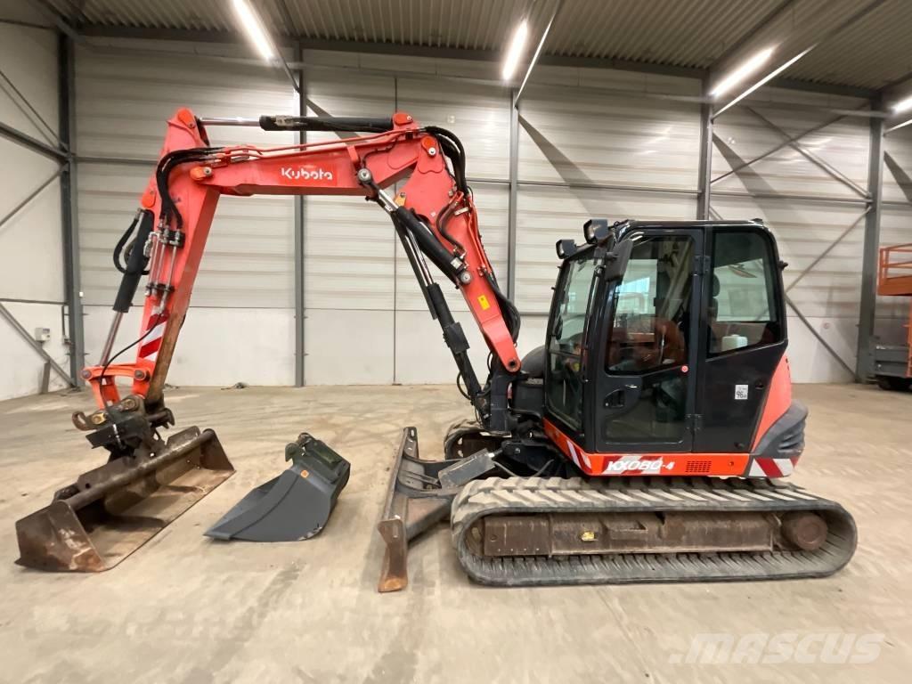 Kubota KX 080-4 Midikaivukoneet 7t - 12t