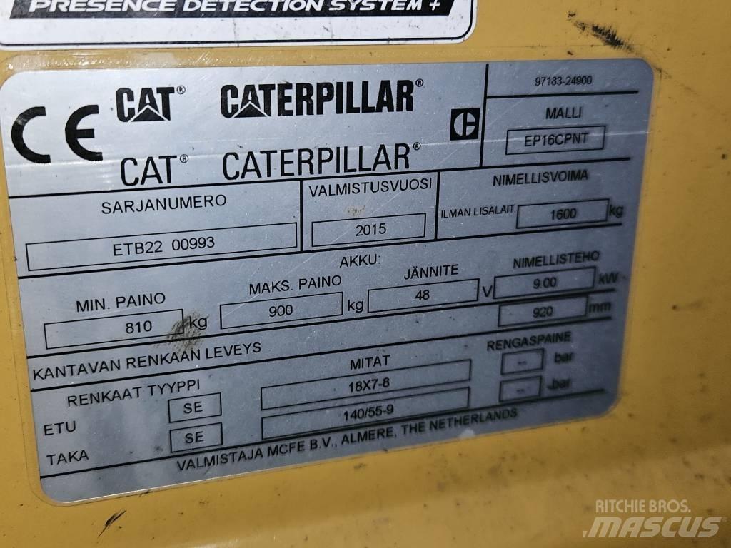 CAT EP16CPNT Sähkötrukit