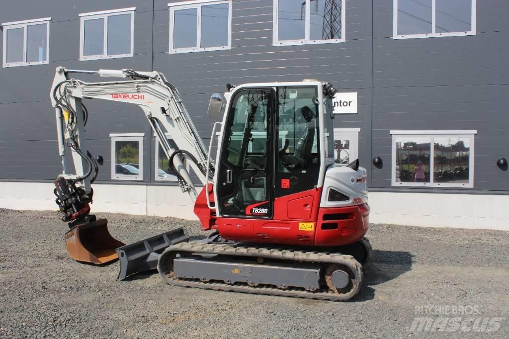 Takeuchi TB 260 Minikaivukoneet < 7t