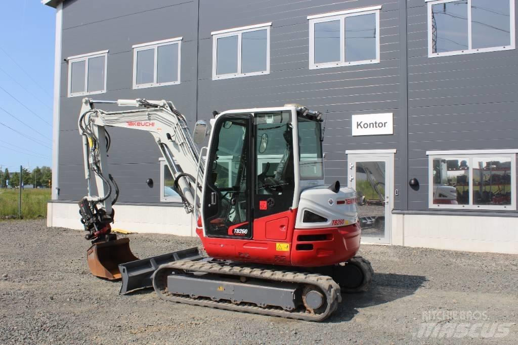 Takeuchi TB 260 Minikaivukoneet < 7t