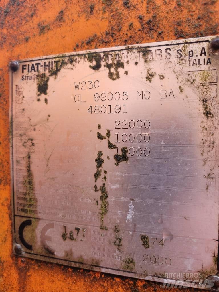 Fiat-Hitachi w230 Pyöräkuormaajat