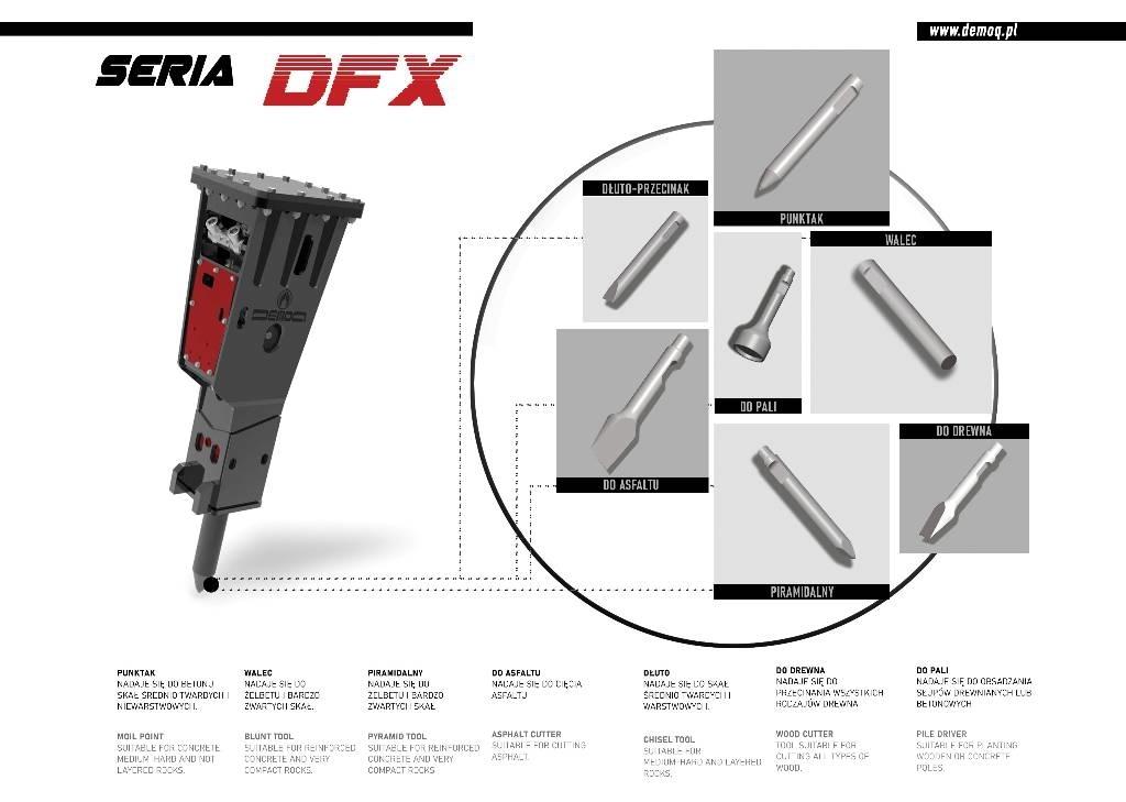  DEMOQ DFX5000 Iskuvasarat