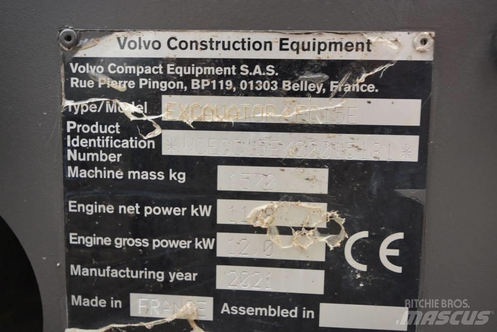 Volvo EC 15 E Minikaivukoneet < 7t