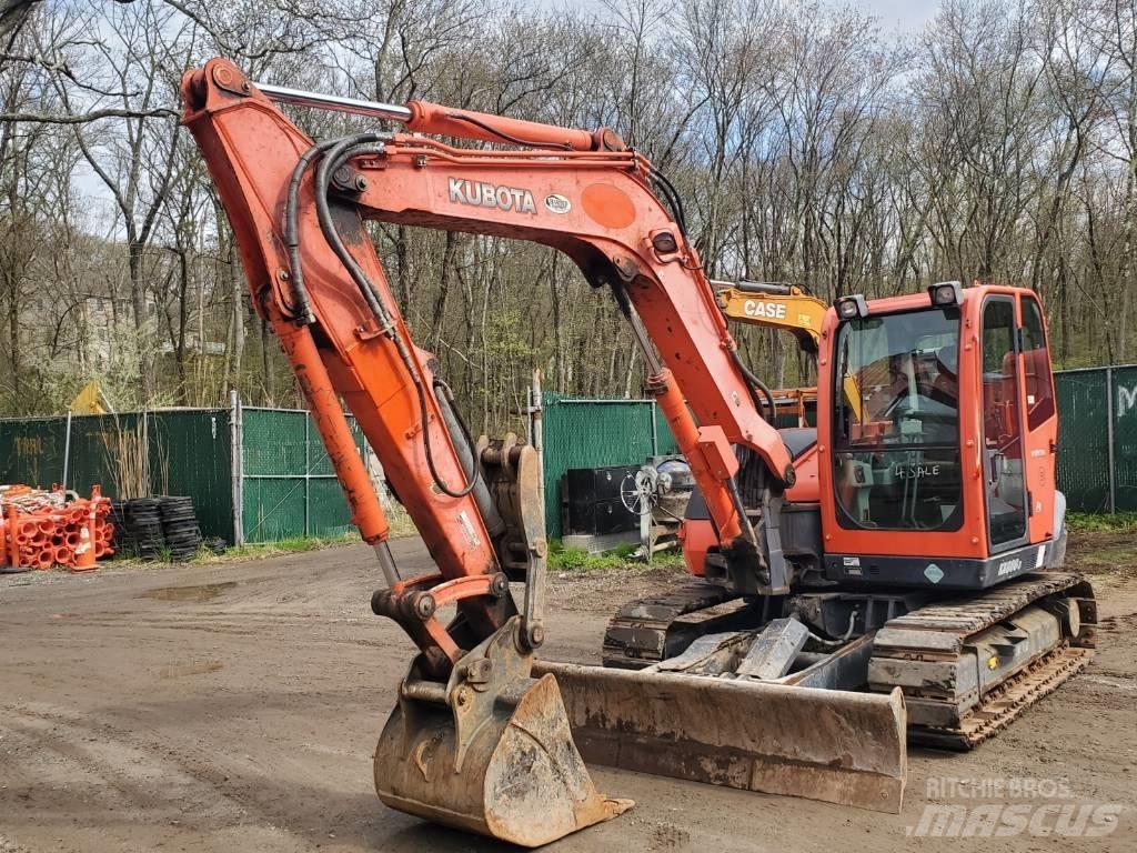 Kubota KX080-3 Telakaivukoneet