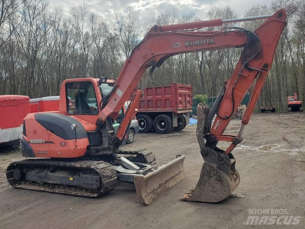 Kubota KX080-3 Telakaivukoneet