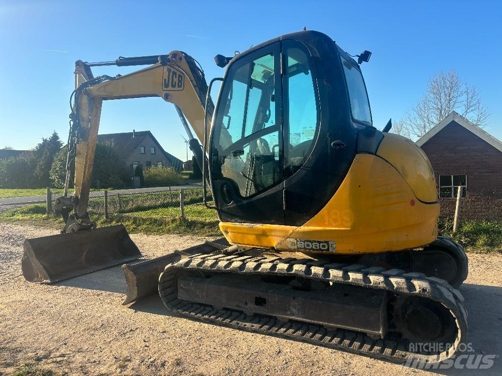 JCB 8080 Midikaivukoneet 7t - 12t