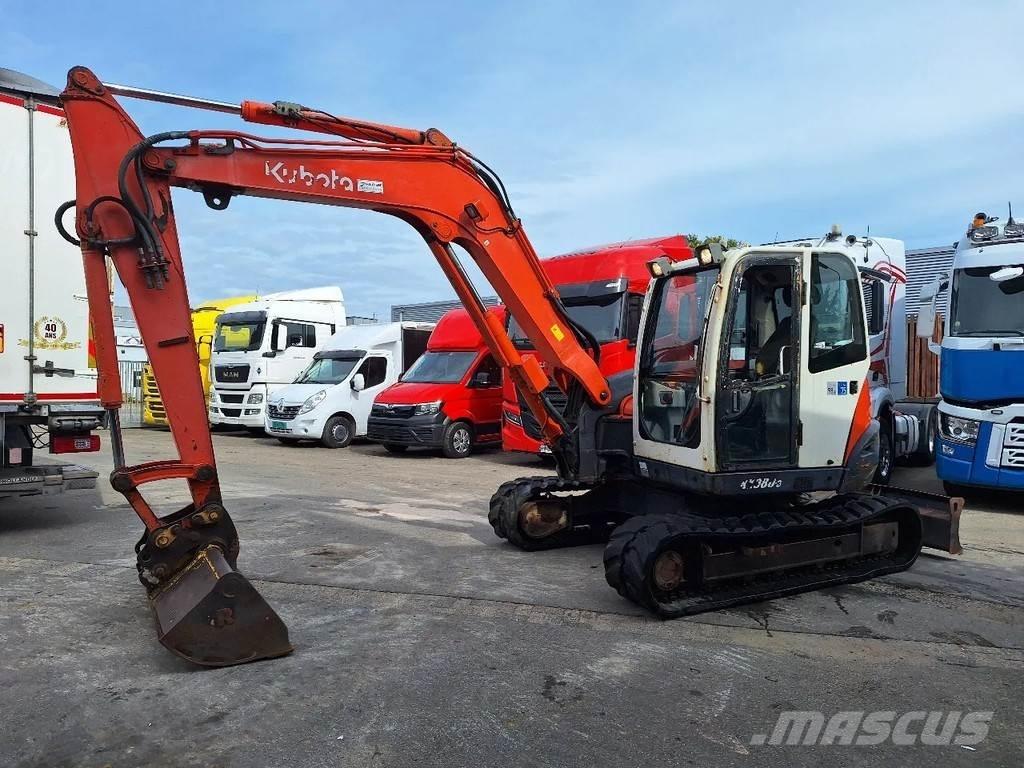 Kubota KX080 Midikaivukoneet 7t - 12t