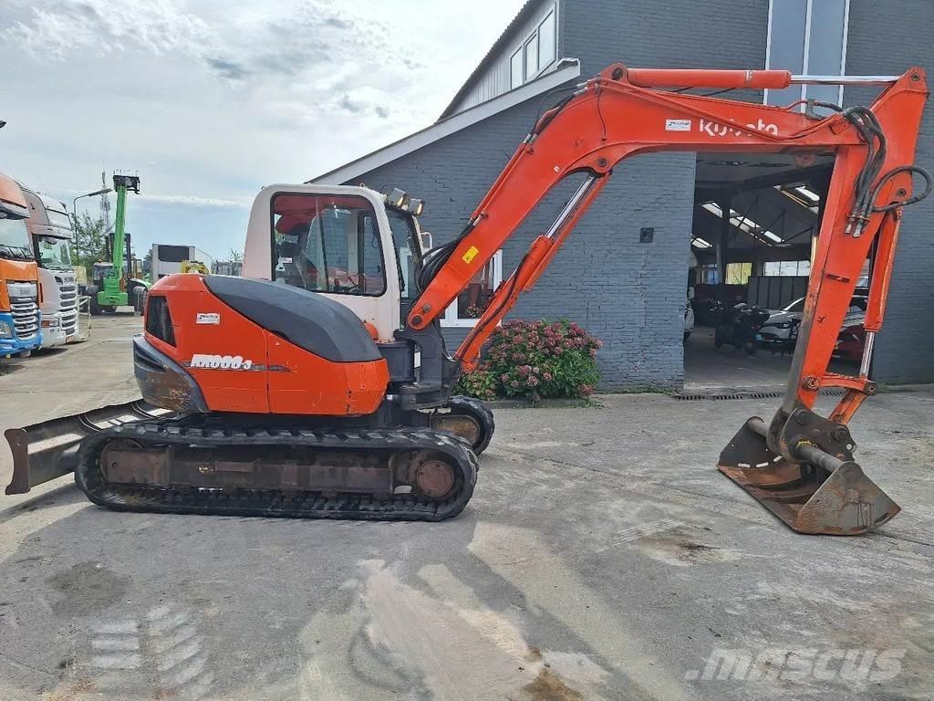 Kubota KX080 Midikaivukoneet 7t - 12t