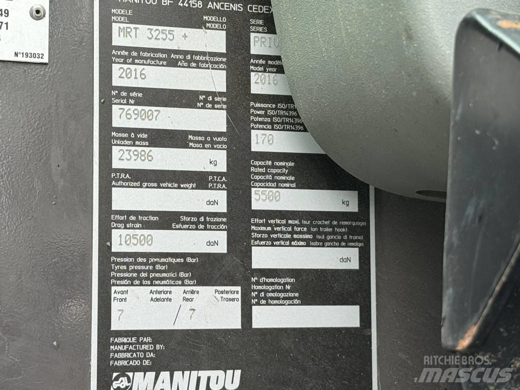 Manitou MRT 3255 Kurottajat
