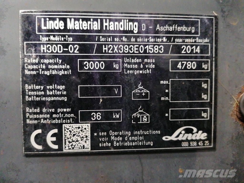 Linde H30D-02 Dieseltrukit