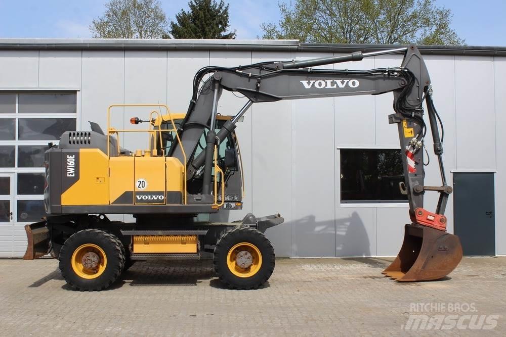 Volvo EW 160 E Pyöräkaivukoneet
