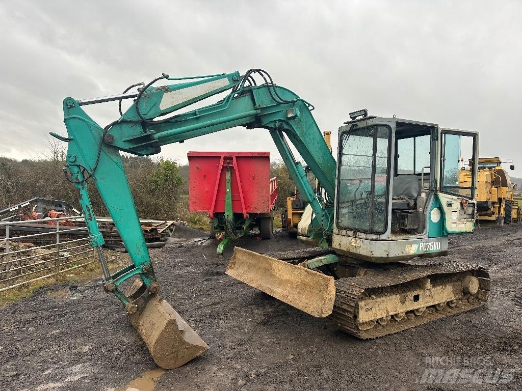 Komatsu PC 75 UU-1 Minikaivukoneet < 7t