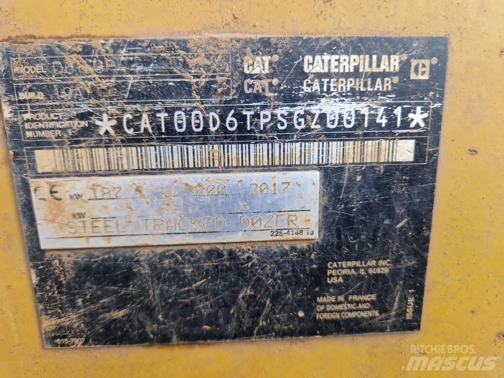 CAT D 6 T LGP Telaketjupuskutraktorit
