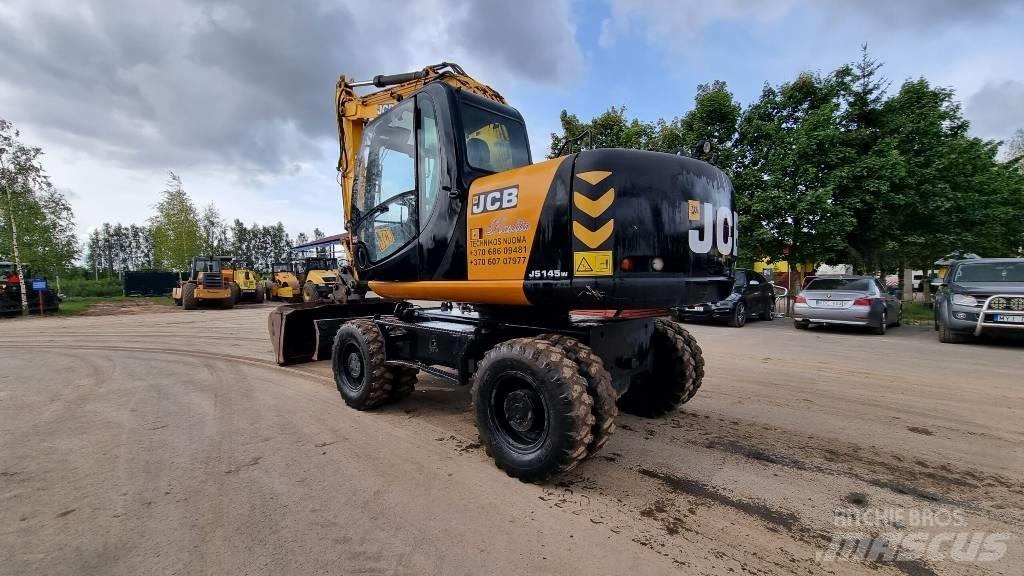 JCB 145W Pyöräkaivukoneet