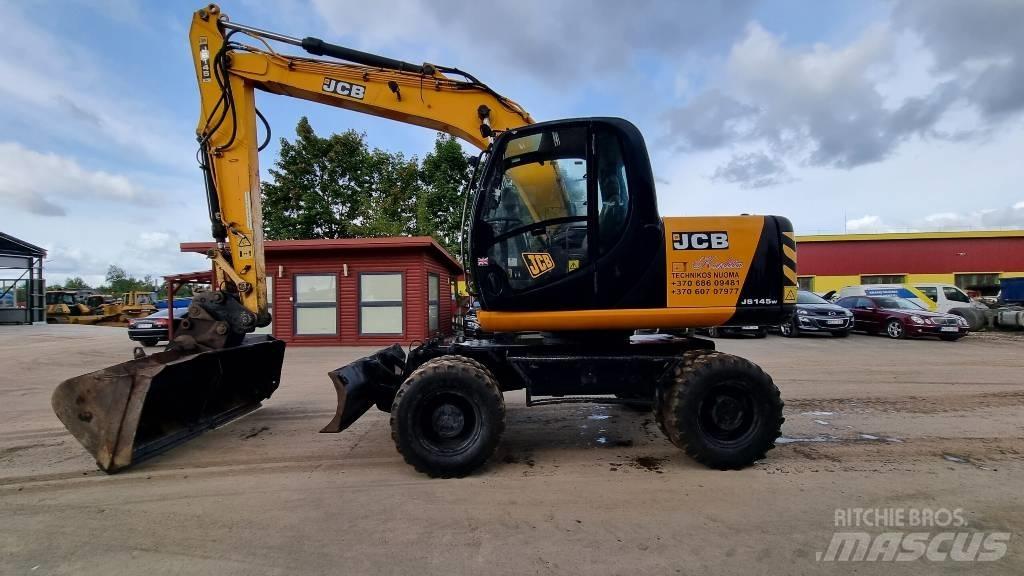 JCB 145W Pyöräkaivukoneet