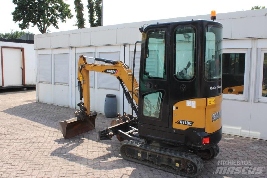 Sany SY 18 C Minikaivukoneet < 7t