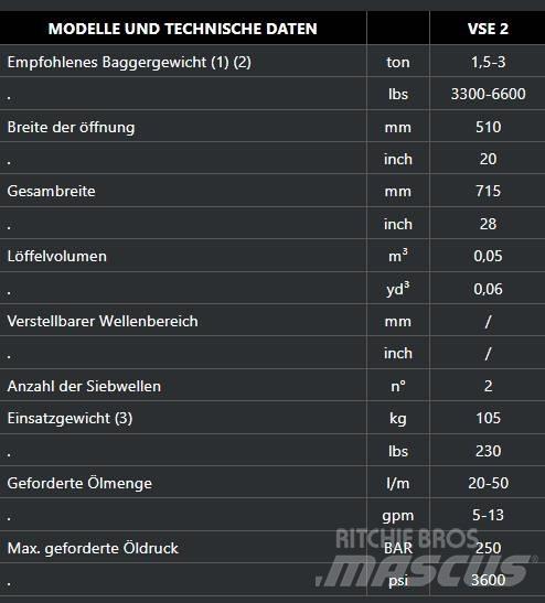 Simex VSE2 Minikaivukoneet < 7t
