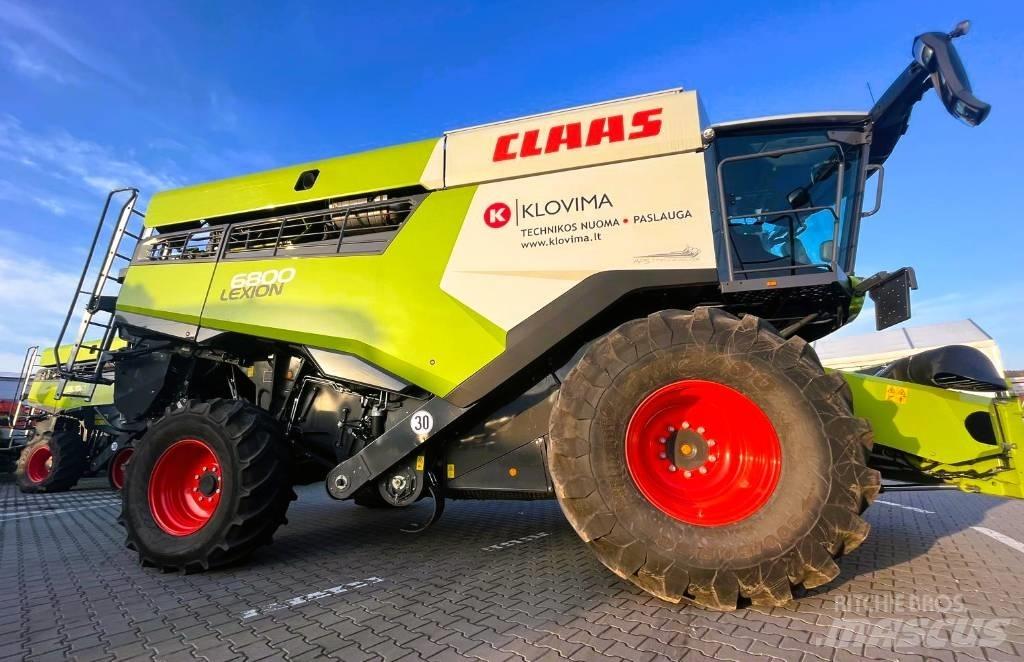 CLAAS Lexion 6800 Leikkuupuimurit