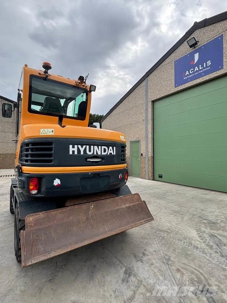 Hyundai R55W-9A Pyöräkaivukoneet