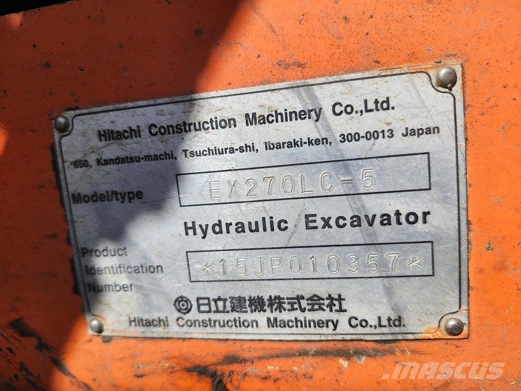 Hitachi EX 270 LC-5 Telakaivukoneet
