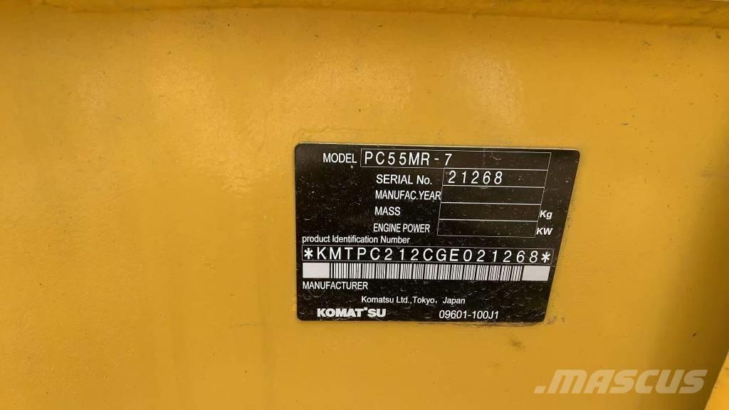 Komatsu PC 55 MR Telakaivukoneet
