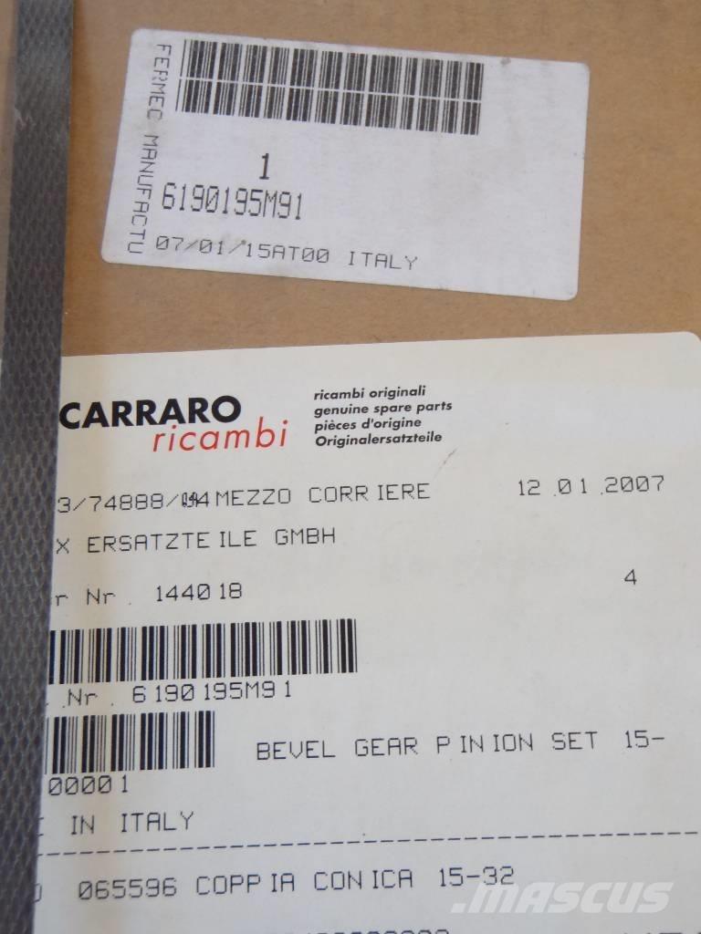 Carraro Baggerlader Vaihteisto