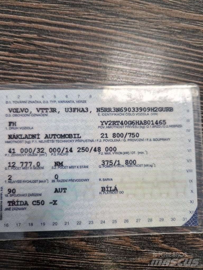 Volvo FH 500 Sora- ja kippiautot