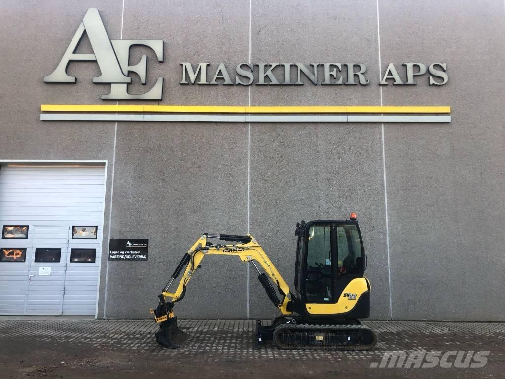 Yanmar SV22 Minikaivukoneet < 7t