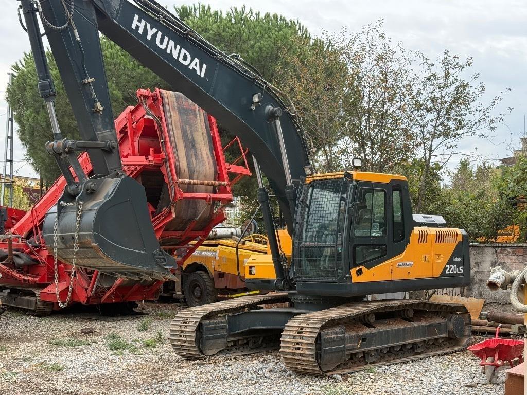 Hyundai Robex 220 LS Telakaivukoneet