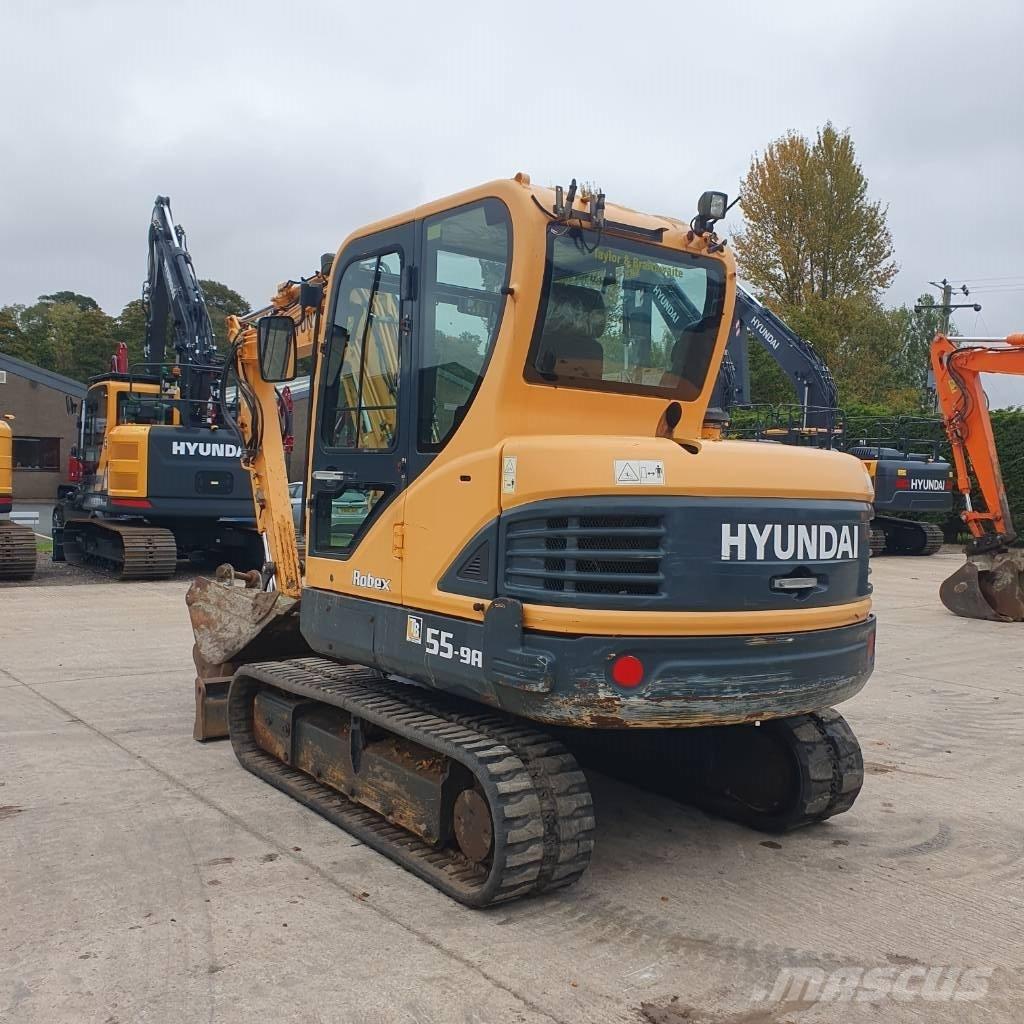 Hyundai R55 Minikaivukoneet < 7t