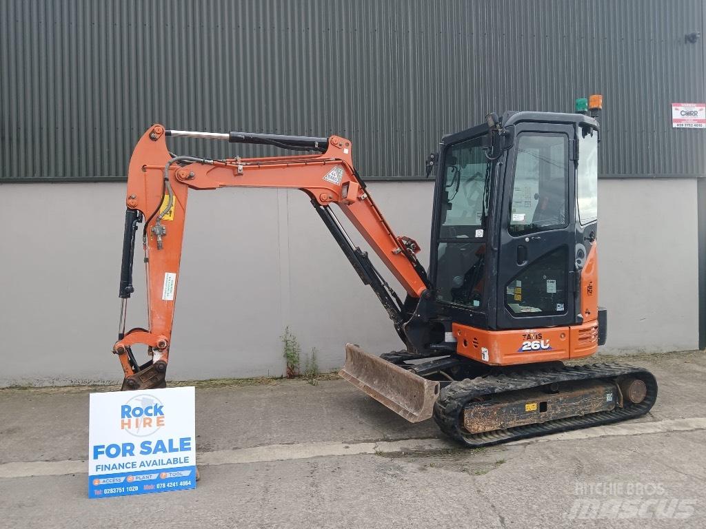 Hitachi ZX 26 U-6 Minikaivukoneet < 7t