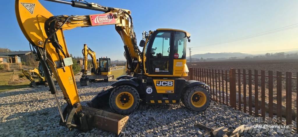 JCB 110 W Hydradig Pyöräkaivukoneet