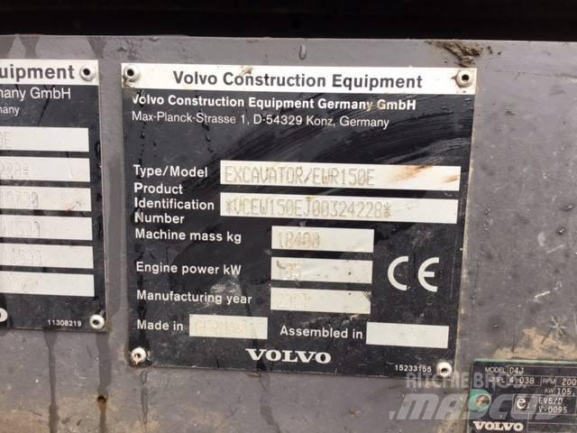 Volvo EWR 150 E Pyöräkaivukoneet