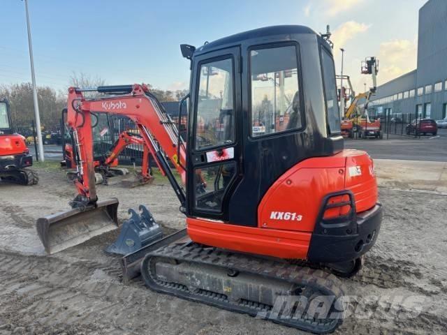 Kubota KX 61-3 Minikaivukoneet < 7t