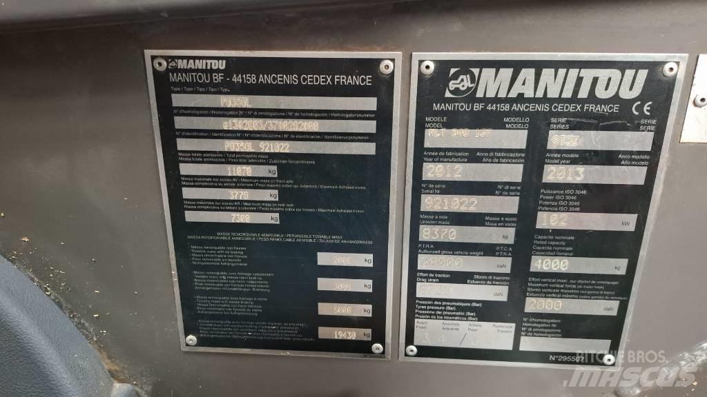 Manitou MLT 840-137 Kurottajat