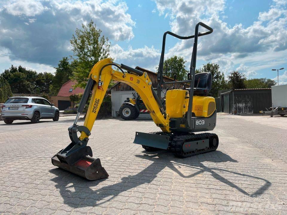 Wacker Neuson 803 Telakaivukoneet