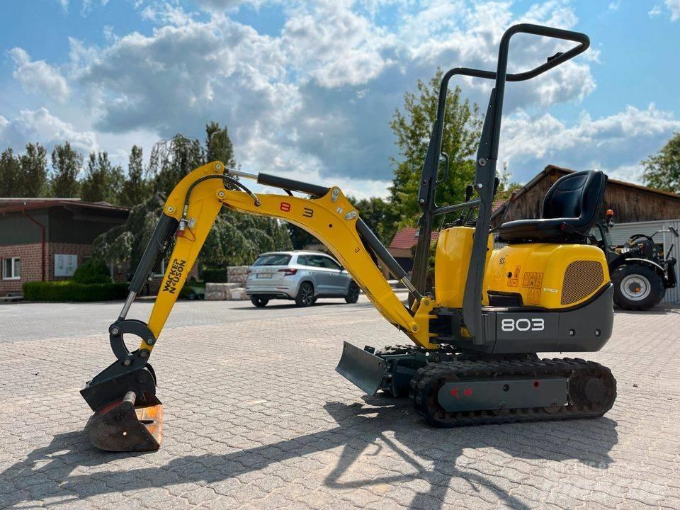 Wacker Neuson 803 Telakaivukoneet