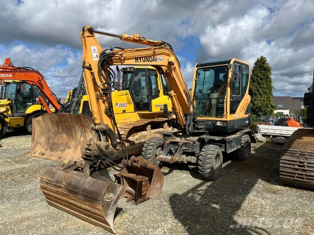 Hyundai R55W-9 Pyöräkaivukoneet