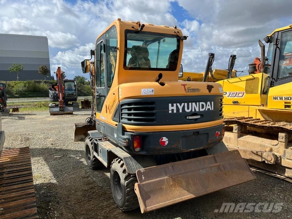 Hyundai R55W-9 Pyöräkaivukoneet