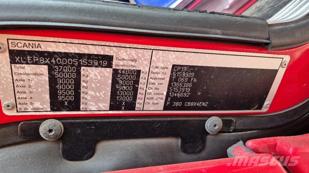 Scania p 380 Mobiilinosturit