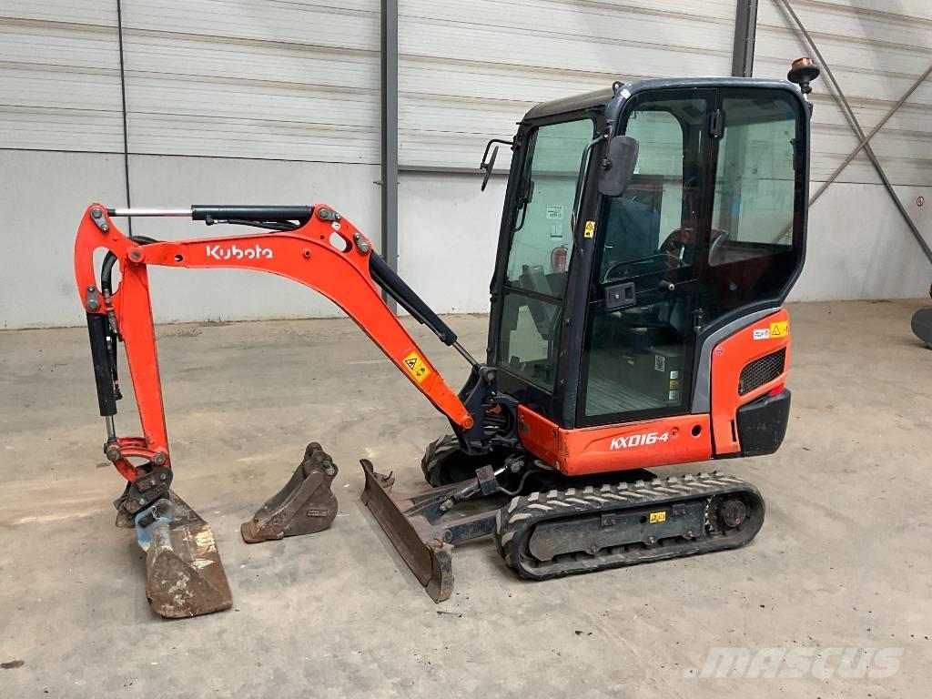 Kubota KX 016-4 Minikaivukoneet < 7t