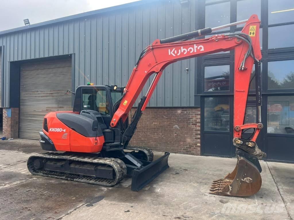 Kubota KX 080-4 Minikaivukoneet < 7t
