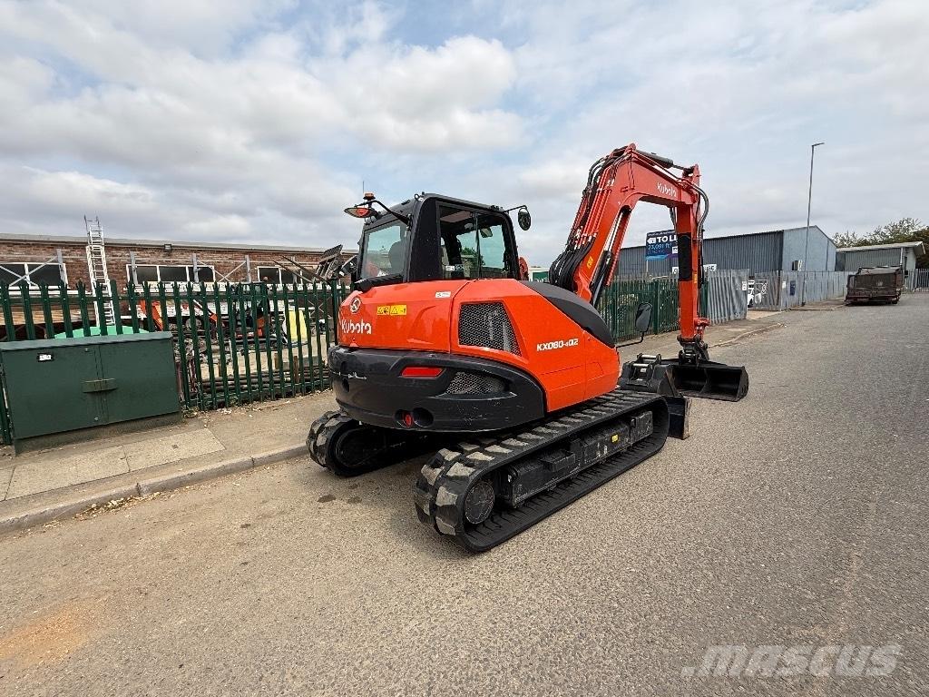Kubota KX 080-4 Midikaivukoneet 7t - 12t