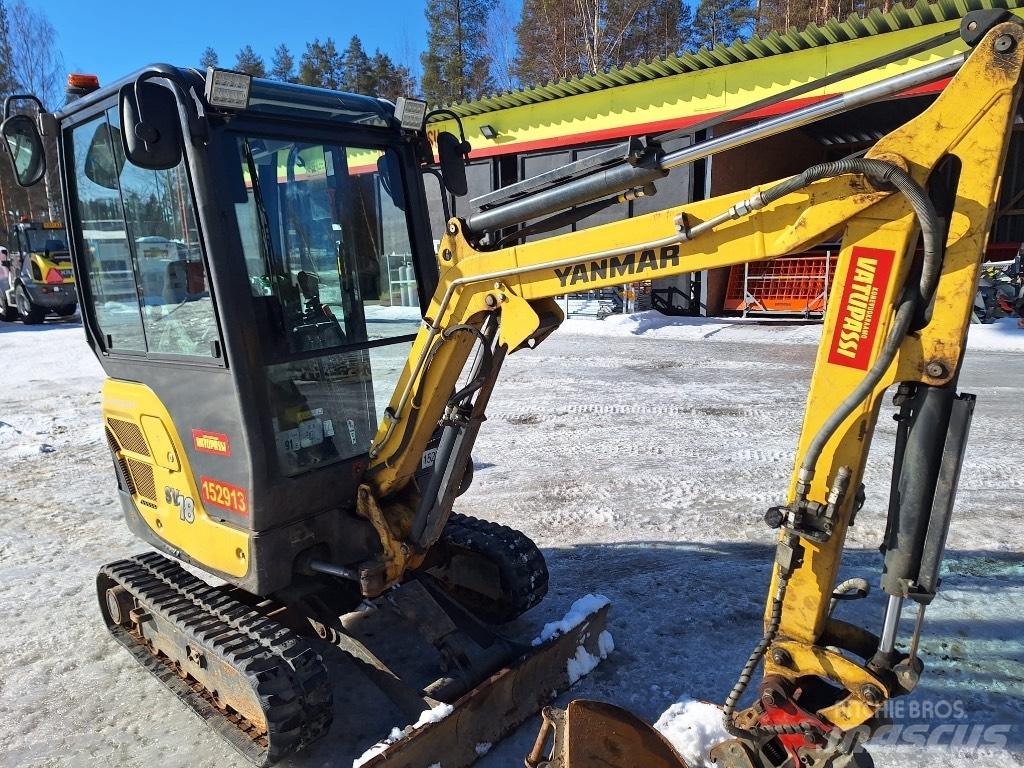 Yanmar SV 18 Minikaivukoneet < 7t