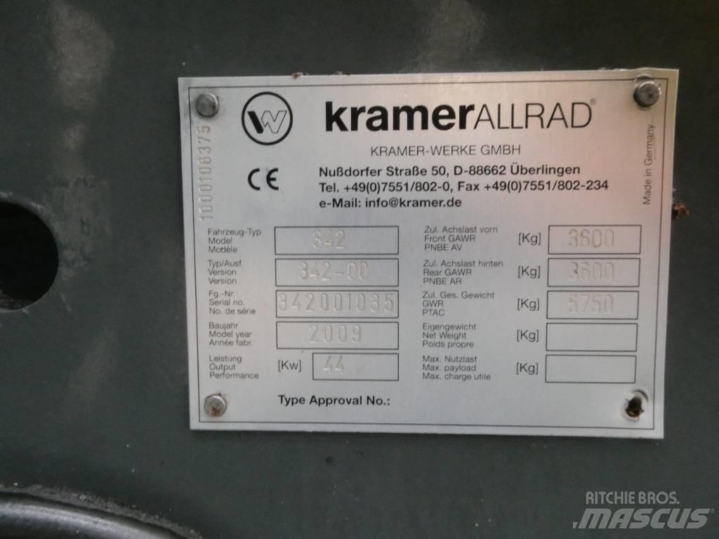 Kramer 380 Pyöräkuormaajat