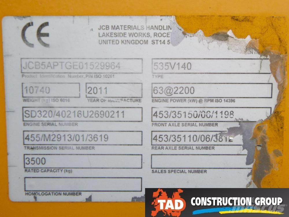 JCB 535-140 Hiviz Kurottajat