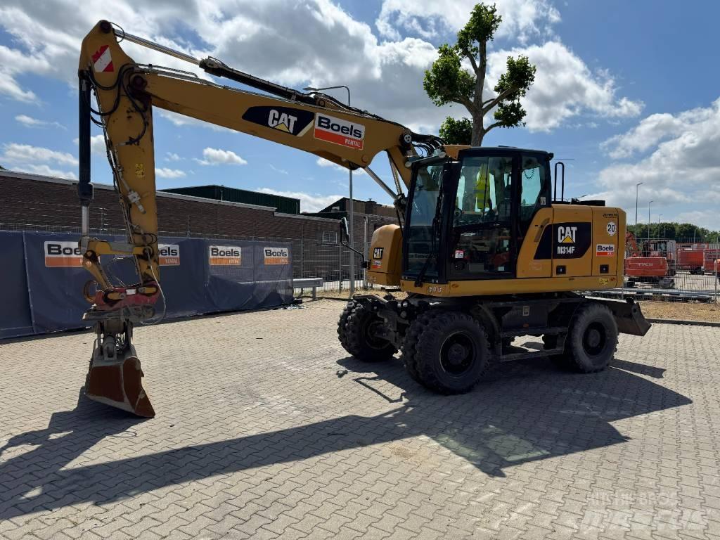 CAT M314F Pyöräkaivukoneet
