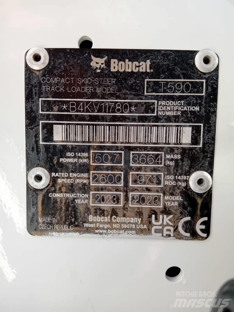 Bobcat T 590 Liukuohjatut kuormaajat
