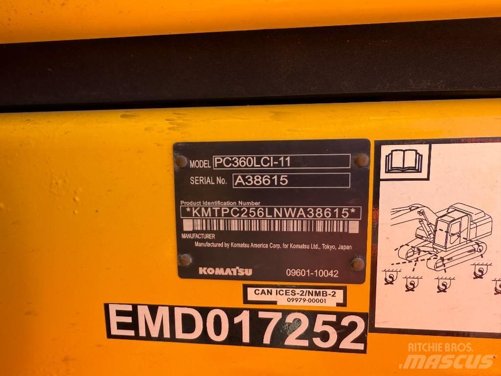 Komatsu PC360LCi-11 Telakaivukoneet